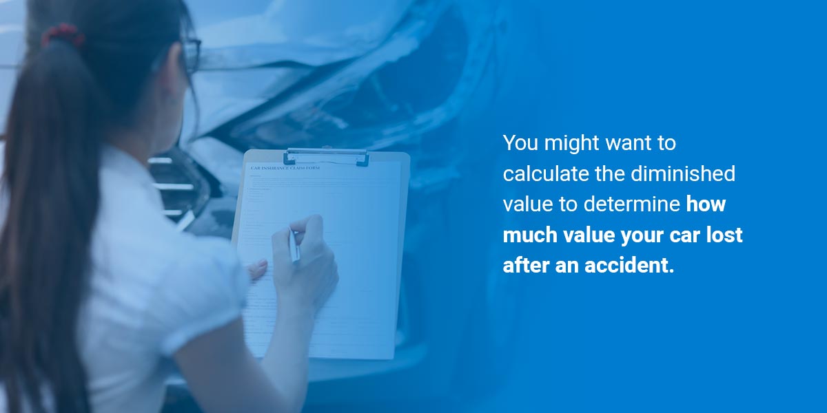 How To Calculate Diminished Value After Car Accident